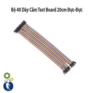Bộ 40 Dây Cắm Test Board Chiều Dài 20cm