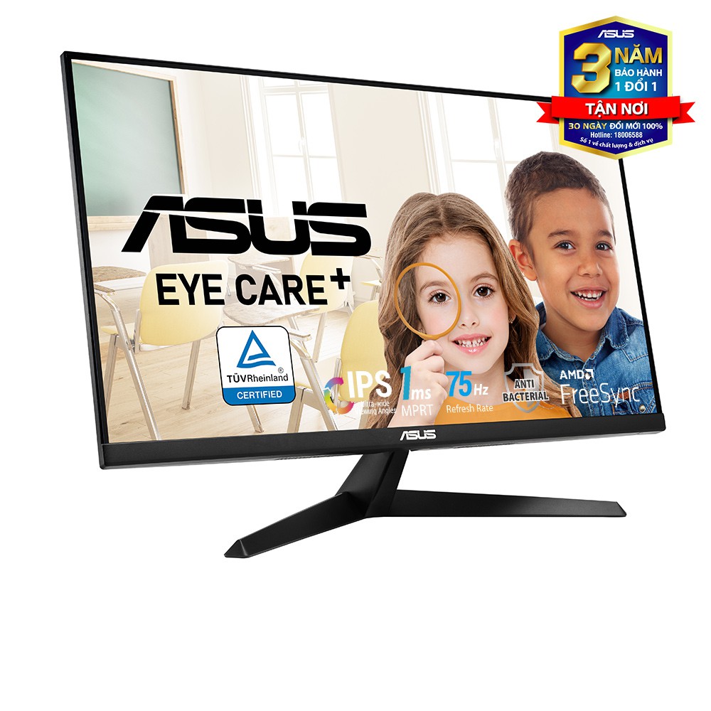 Màn hình máy tính Asus VY279HE 27 inch FHD IPS 75Hz Hàng Chính Hãng