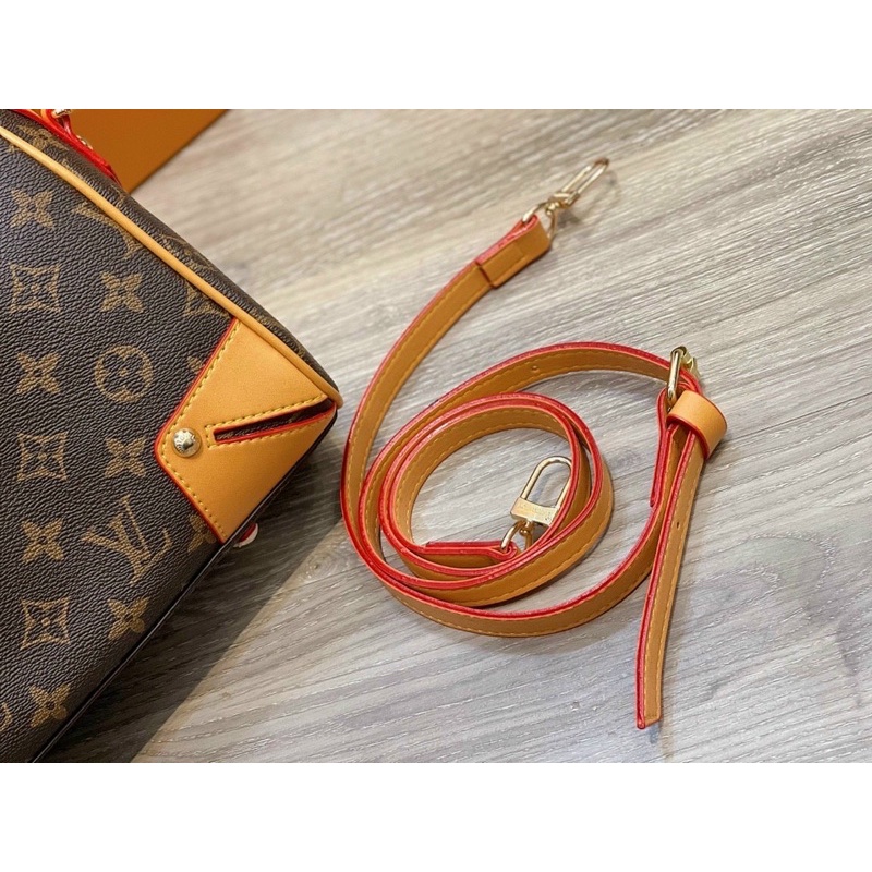 Túi trống LV Retiro xách tay Da Thật size 25 30 (sẵn, nhắn tin shop kiểm khoậ