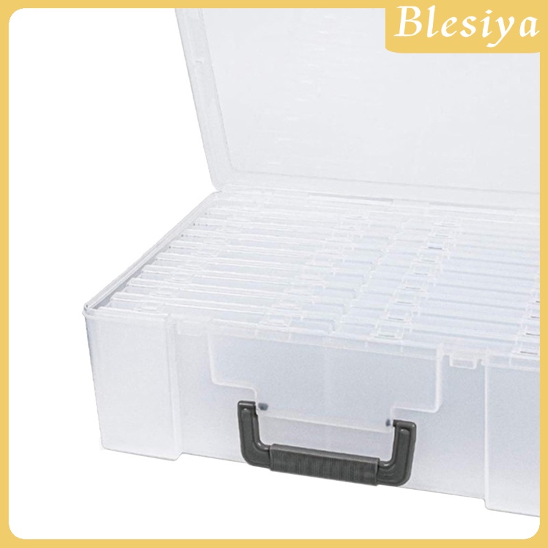 [BLESIYA]Photo Storage Box 4x6&quot; Crafts Seeds Stickers Cards Case Container