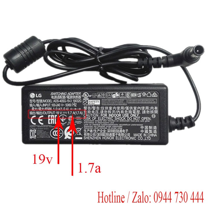 Adapter nguồn màn hinh LG 28LH4530 dailyphukien