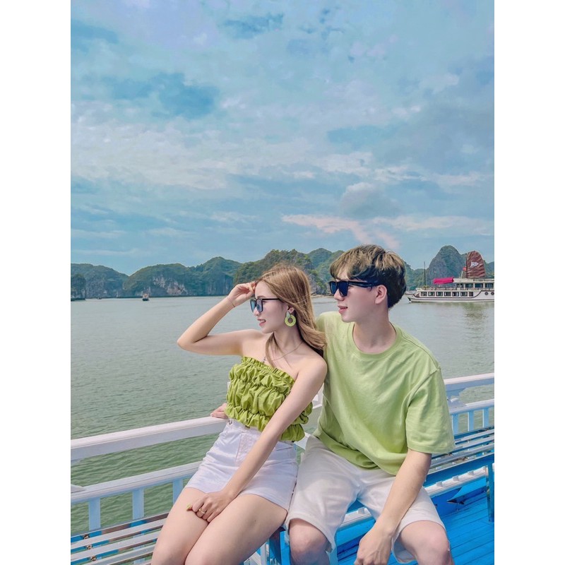 Set đồ đôi couple đi biển siêu đẹp.IB cho shop để chọn size
