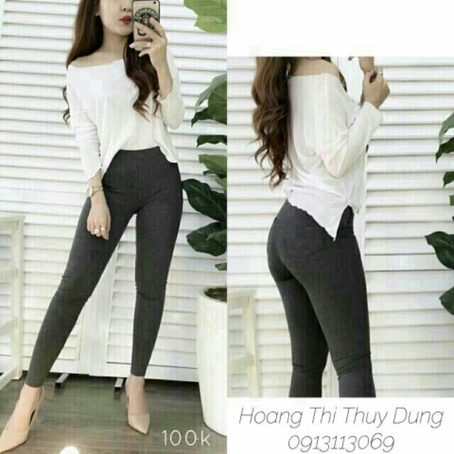 quần leging co dãn 4 chiều cực xinh