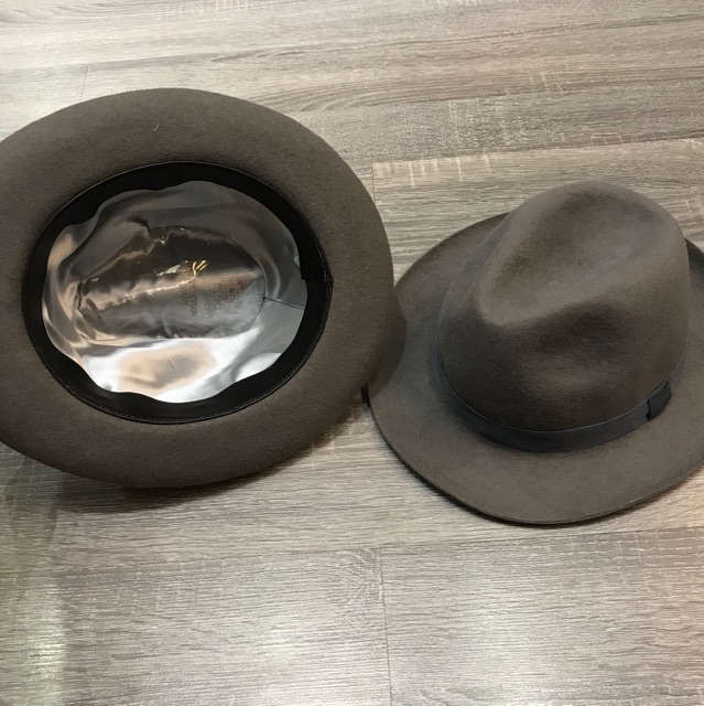 Nón NHẬP KHẨU Fedora Vành 6cm Nỉ Xịn 100% (Đóng khung chống SHOCK)