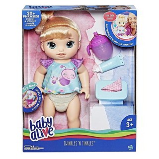 Bộ đồ chơi búp bê Baby Alive Twinkles 'n Tinkles
