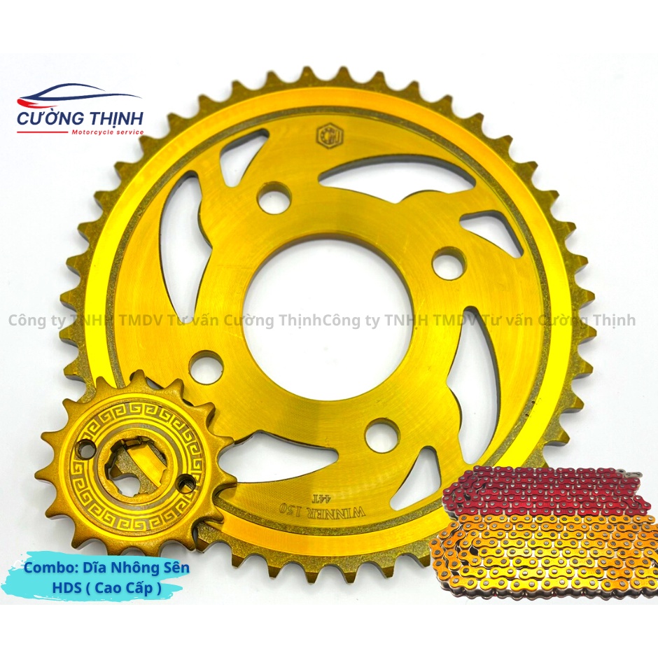 Nhông sên dĩa Winner v1 - winner v2