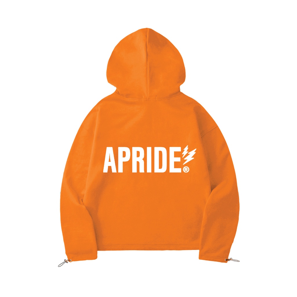 Apride Hoodie Basic + 2 Túi Cam Hổ / Áo Hoodie Apride Basic Tiger Orange