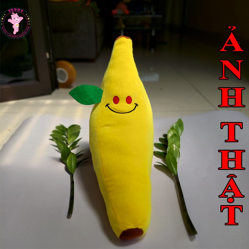 Gấu Bông Hình Quả Chuối Siêu Xinh Size 60Cm Loại 1 Quà Tặng Ý Nghĩa Cho Bạn Bè