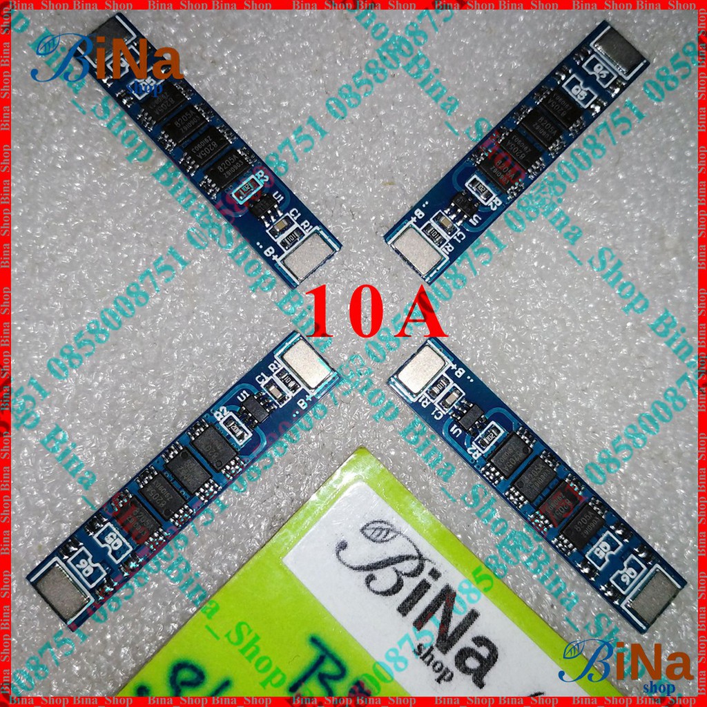 Mạch sạc bảo vệ pin 1S 18650 3.7V 7.5A/10A/15A