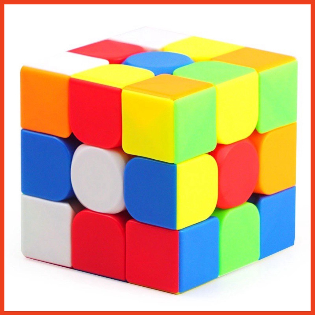 Rubik 3x3x3 Moyu Meilong 3  Rubic 3 Tầng Stickerless