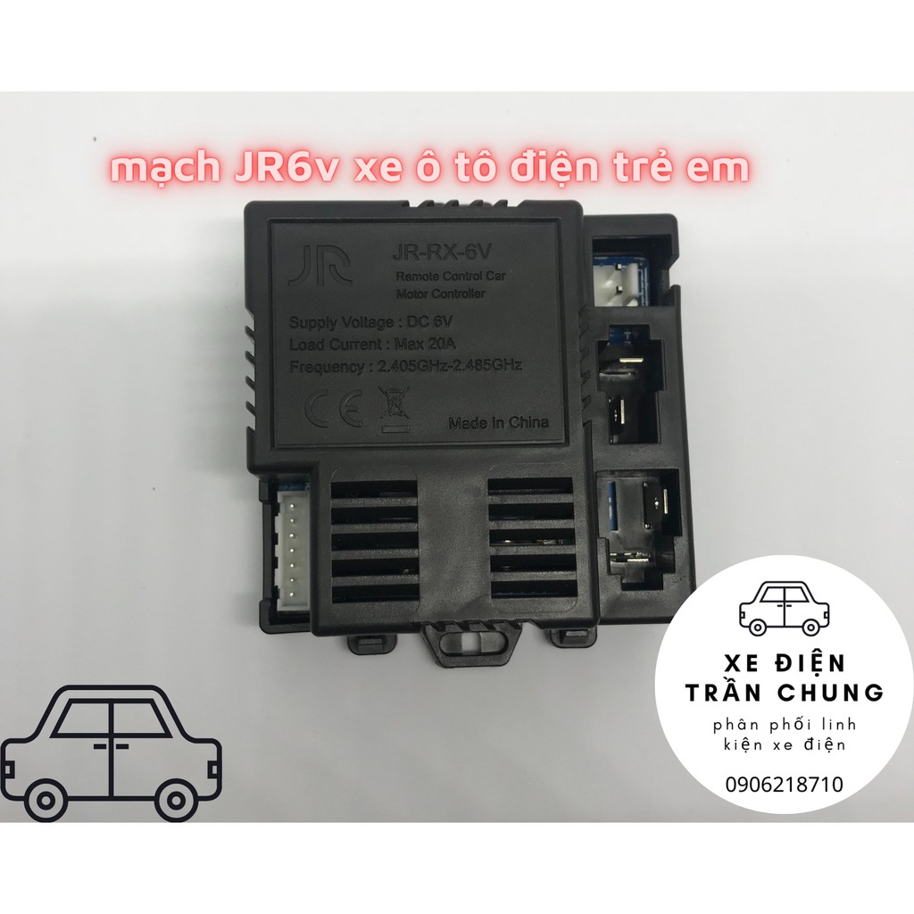 Mạch xe ô tô điện trẻ em JR-RX-6v