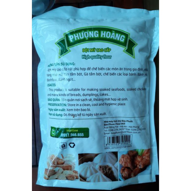 Bột mì Phượng Hoàng gói 500g