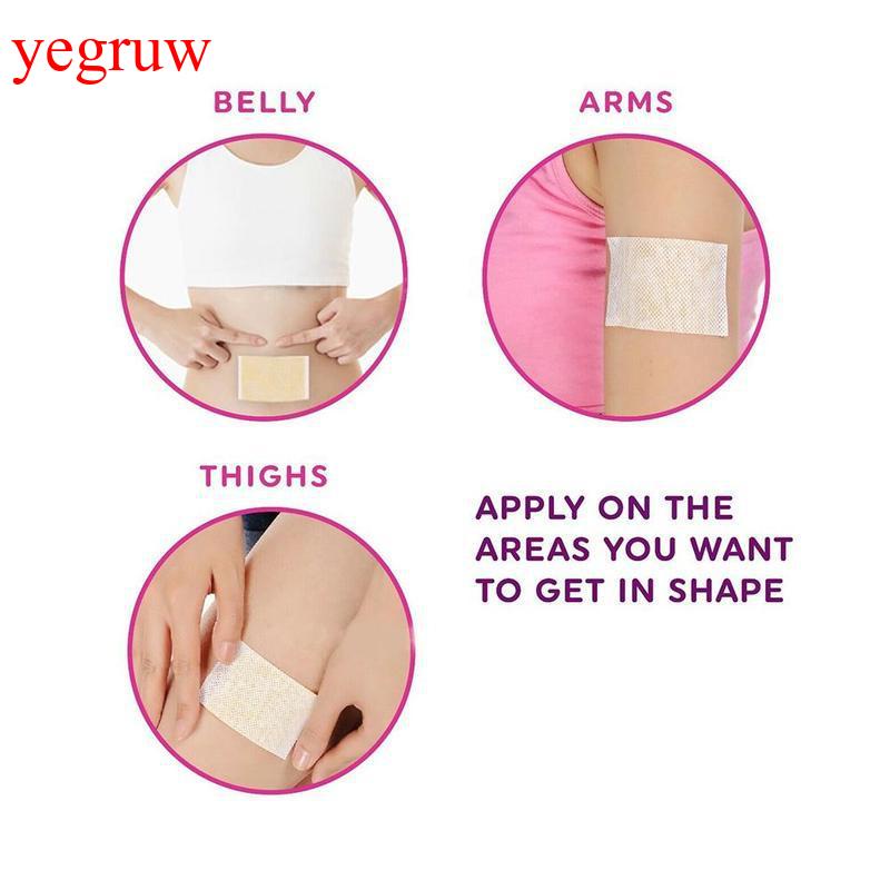 YEGRUW 100PCS Strongest Weight Loss Slimming Diets Slim Patch Pads Detox Adhesive ZR