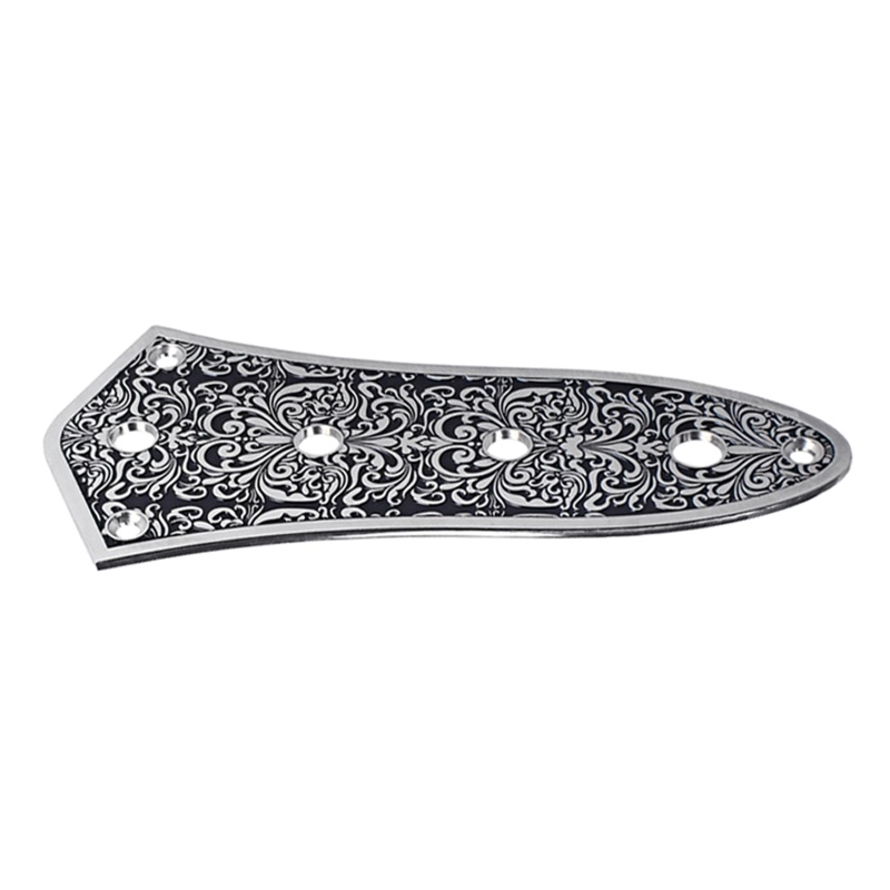 Bảng Điều Khiển Bass 4 Lỗ Hình Hoa Cho Đàn Ghita Bass