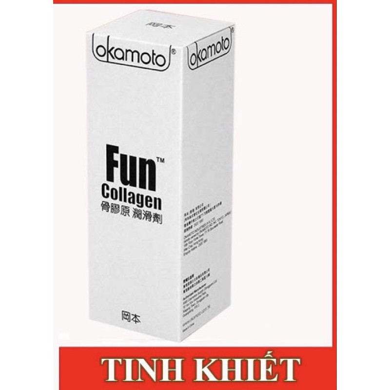 Gel bôi trơn Nhật Bản Okamoto Fun Collagen