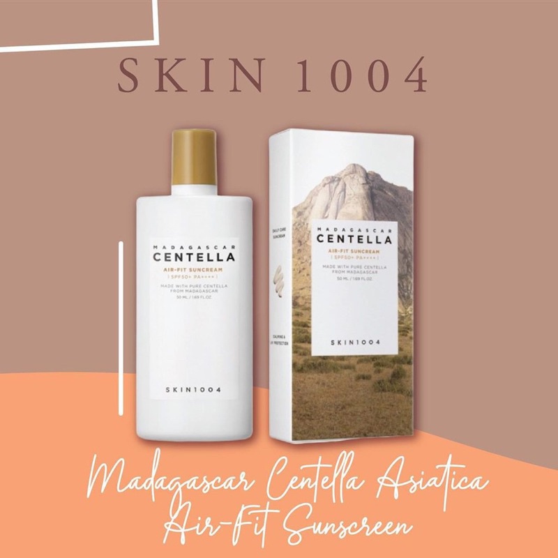 𝐌𝐎̛́𝐈 𝐕𝐄̂̀Kem Chống Nắng Skin1004 Madagascar Centella Air-fit Suncream Plus SPF50+ dung tích 50ml