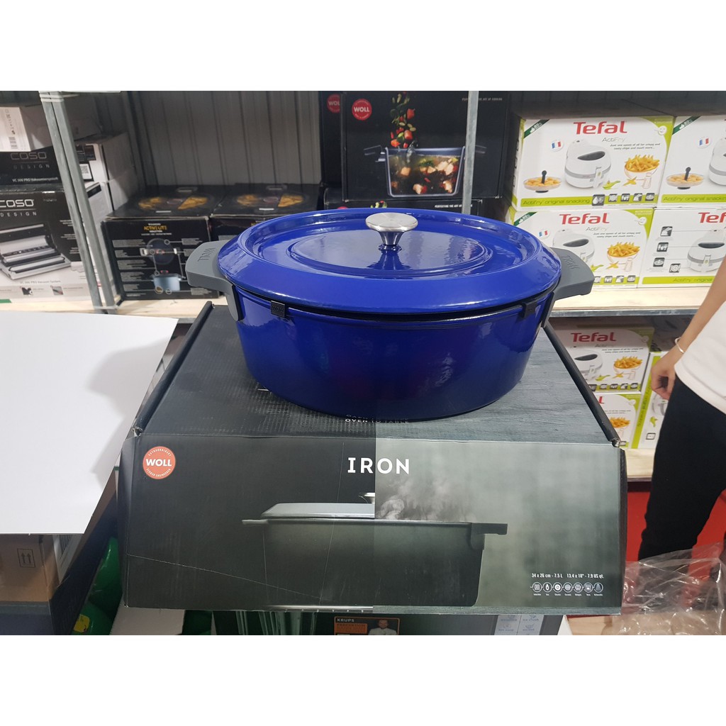 Nồi Gang Woll Iron Roaster 34x26 cm🔶Nhập Khẩu Đức 🔶