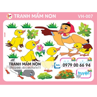 Decal mầm non- GÓC VĂN HỌC-2 khổ lớn 127x80