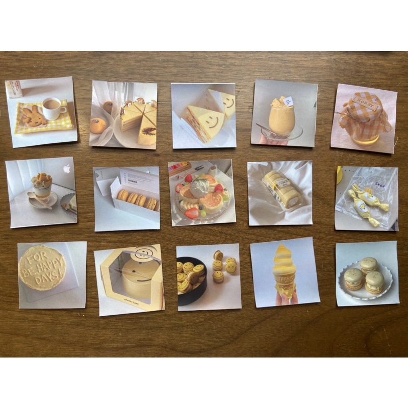 Sticker vuông aesthetic cảnh thường ngày