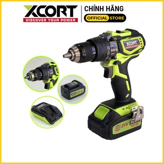 Máy khoan búa - máy khoan dùng pin 38 nm xcort