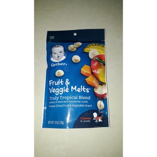 BÁNH TAN YOGURT GERBER VỊ TRÁI CÂY NHIỆT ĐỚI