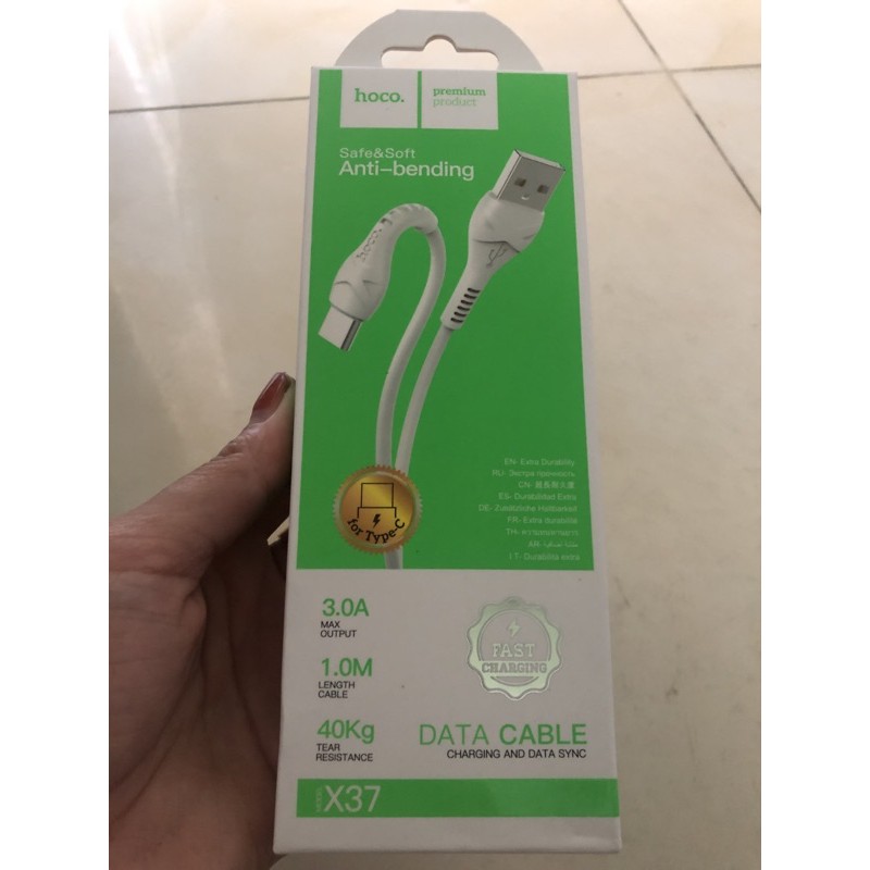 CÁP HOCO X37 TYPE C HÀNG CHÍNH HÃNG