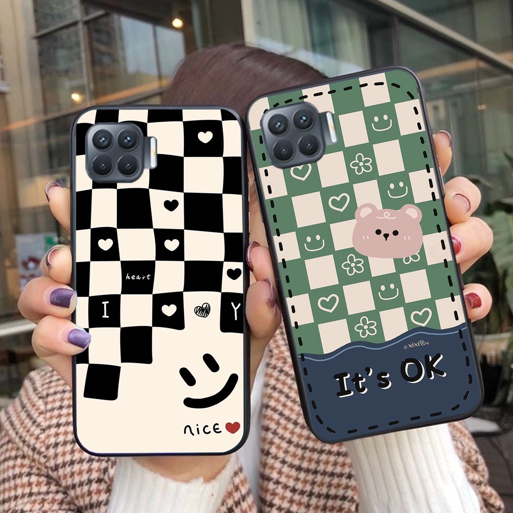 Ốp lưng Oppo A73 - Oppo A93  gấu bearbrick in hình thể thao cá tính,siêu cute- GIÁ RẺ cực bền