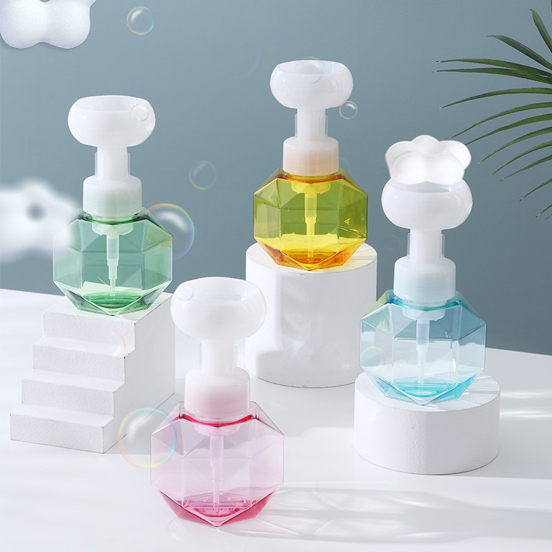 Lọ Đựng Xà Phòng Tạo Bọt Hình Bông Hoa 300ml