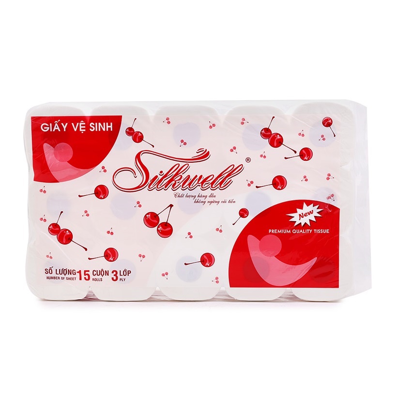Combo Khăn giấy, giấy vệ sinh Tết Silkwell tiện lợi, siêu tiết kiệm