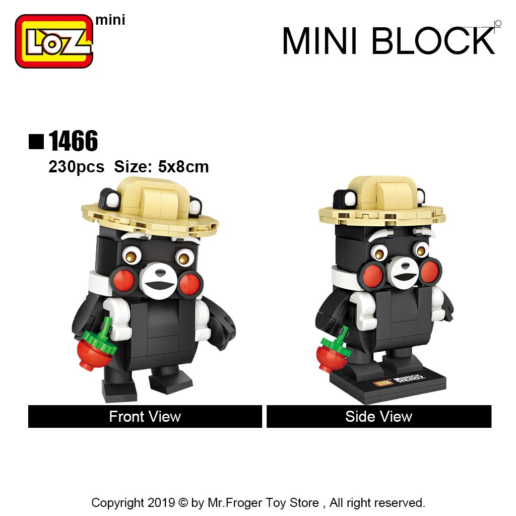Loz Mô Hình Lắp Ráp Nhân Vật Phim Hàng Xóm Của Tôi Là Totoro Doudoulong