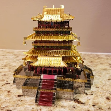 Mô Hình Kim Loại 3D Piececool Lầu Quán Tước