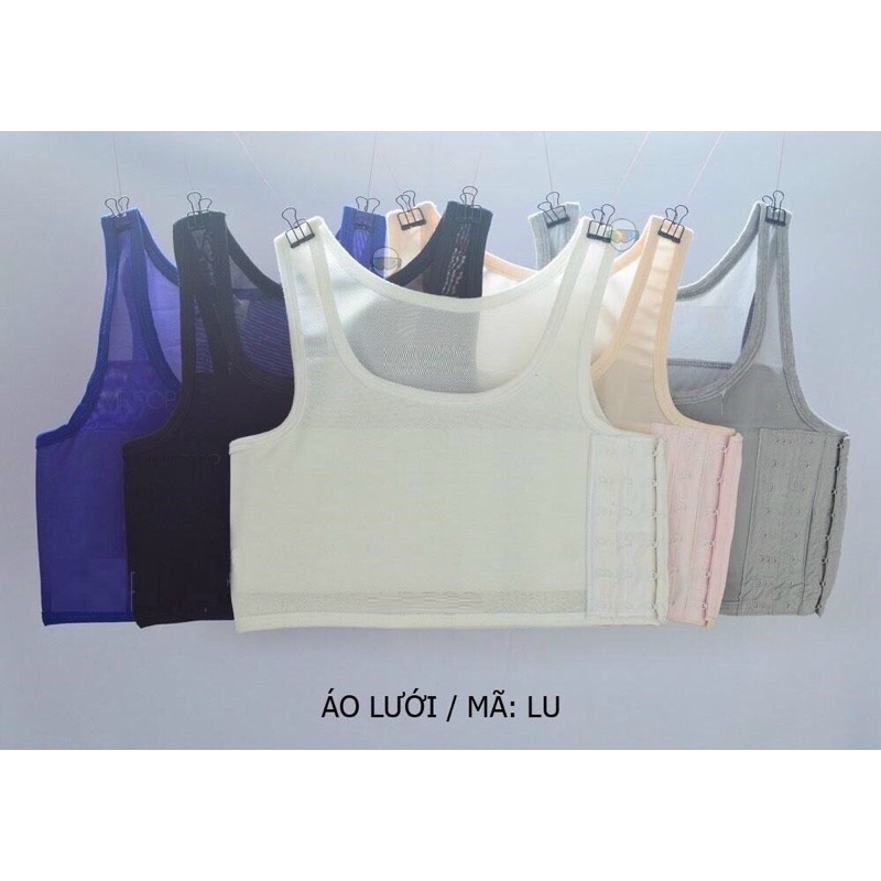 Áo nịt ngắn lưới mặc bao mát (Hình thật) | BigBuy360 - bigbuy360.vn