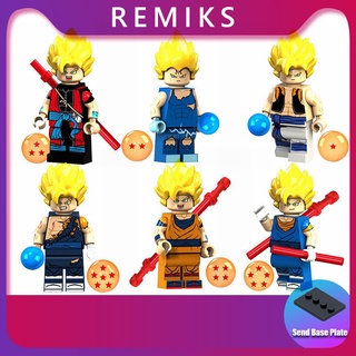 Mô Hình Nhân Vật Son Goku XP021-XP026 Trong Phim Bảy Viên Ngọc Rồng