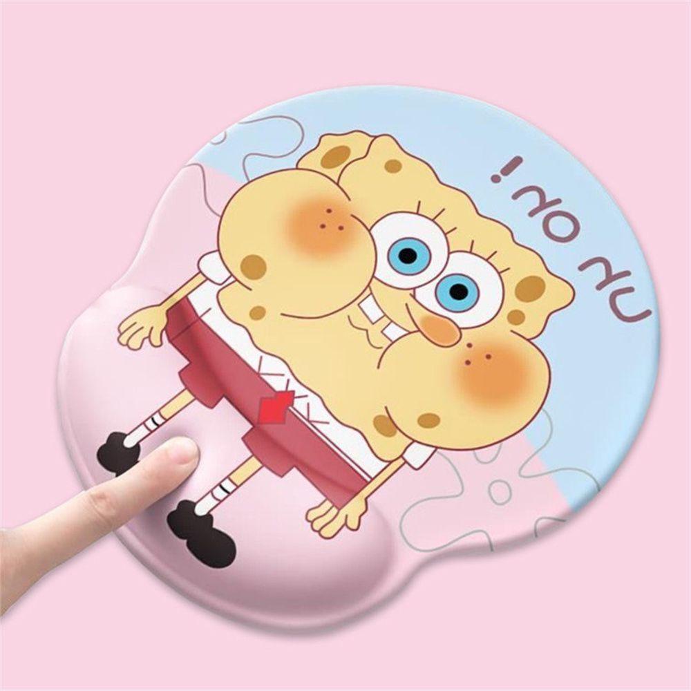 MMULCK Miếng Lót Chuột Máy Tính Hình Spongebob Spongebob
