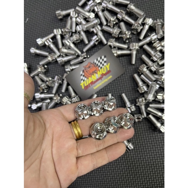 ( Mẫu Thái Xoáy Inox ) Ốc Salaya Salaza 10li23 10li30 10li40 10li50 10li60 ( Đầu T )