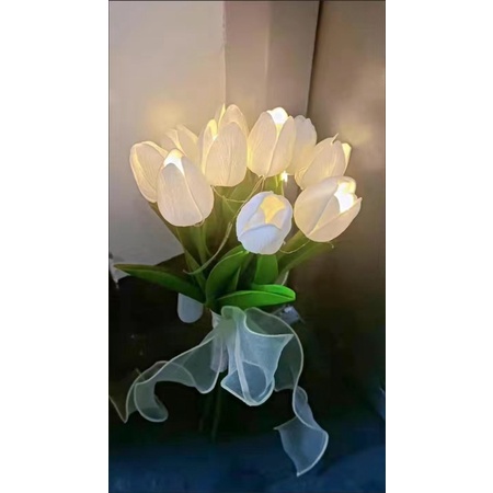 Bó Hoa Tuylip Decor trang trí Vintage 💐