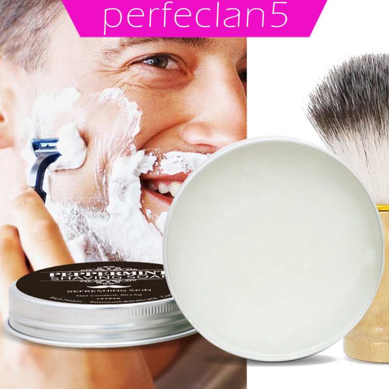 Xà phòng cạo râu nhẹ nhàng 60g kèm hộp đựng tiện dụng chất lượng cao cho nam