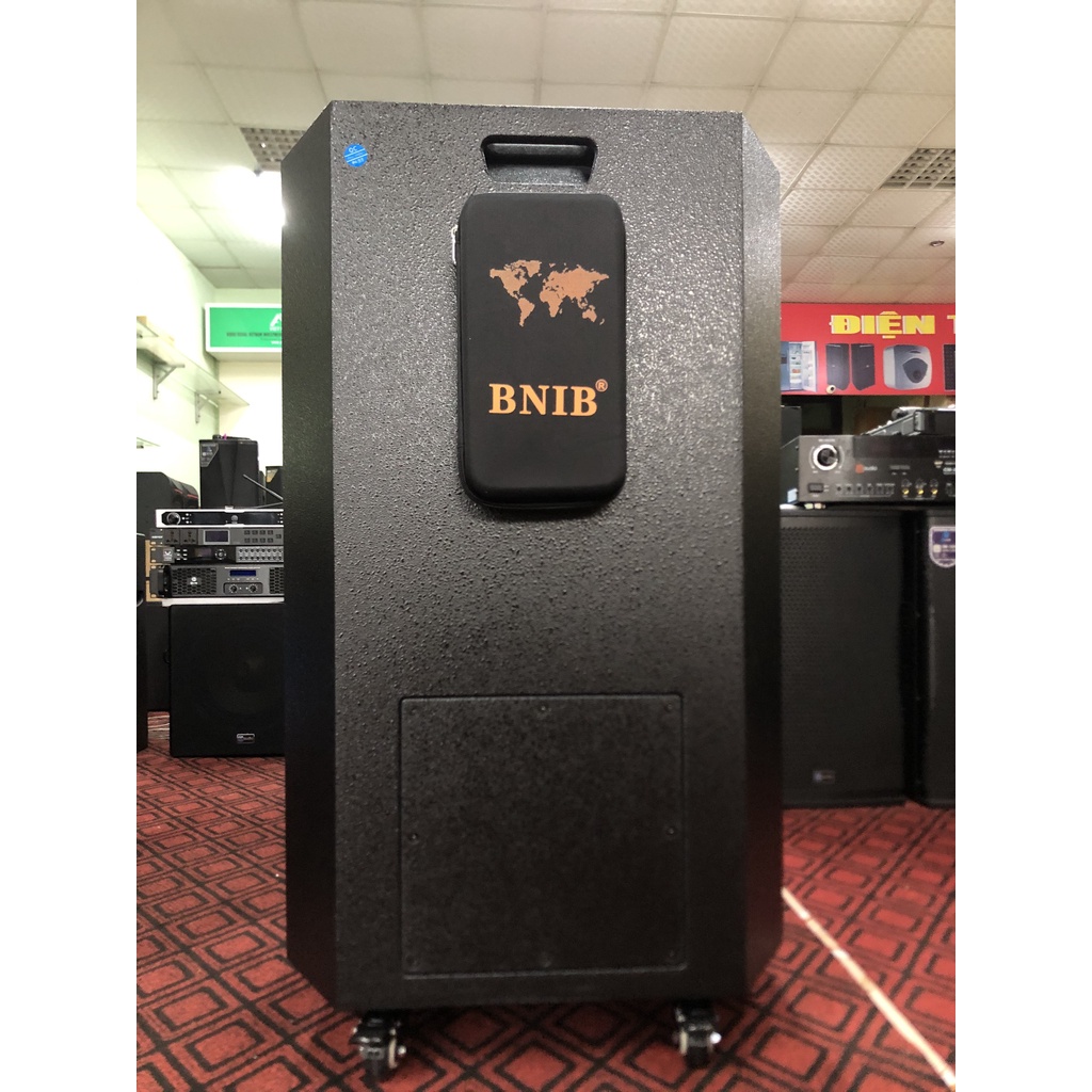 Loa kéo BNIB 18B Bass 50 Loa kẹo kéo Bass 50 Giá rẻ Loa công suất lớn kèm 2 Micro UHF chống hú Nâng tiếng hát cực đỉnh