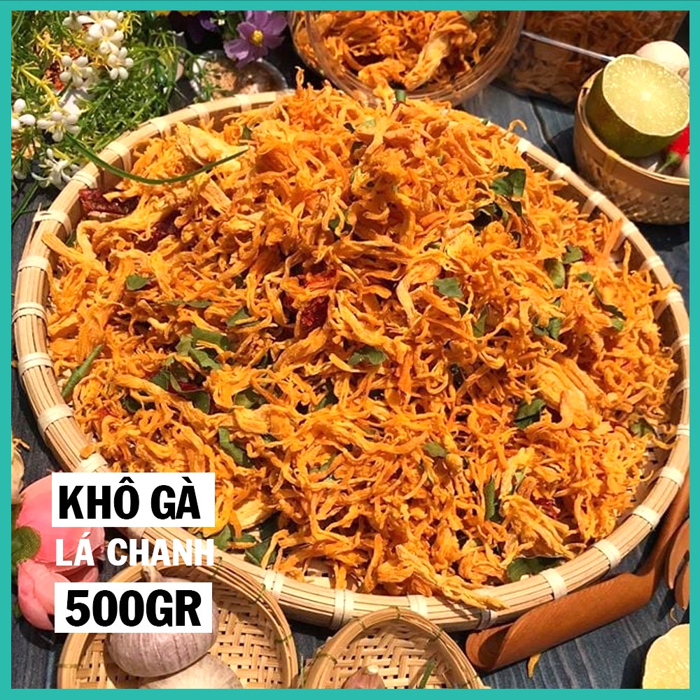 Khô Gà Lá Chanh 100% Thịt Gà Loại 1 Hàng Ngon Nhà Làm