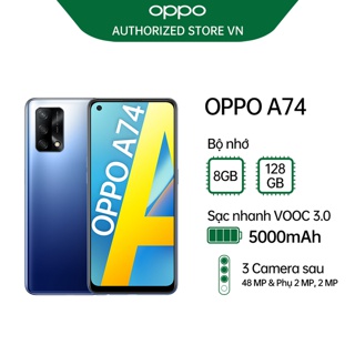 Điện thoại OPPO A74 (8GB/128GB) - Hàng Chính Hãng