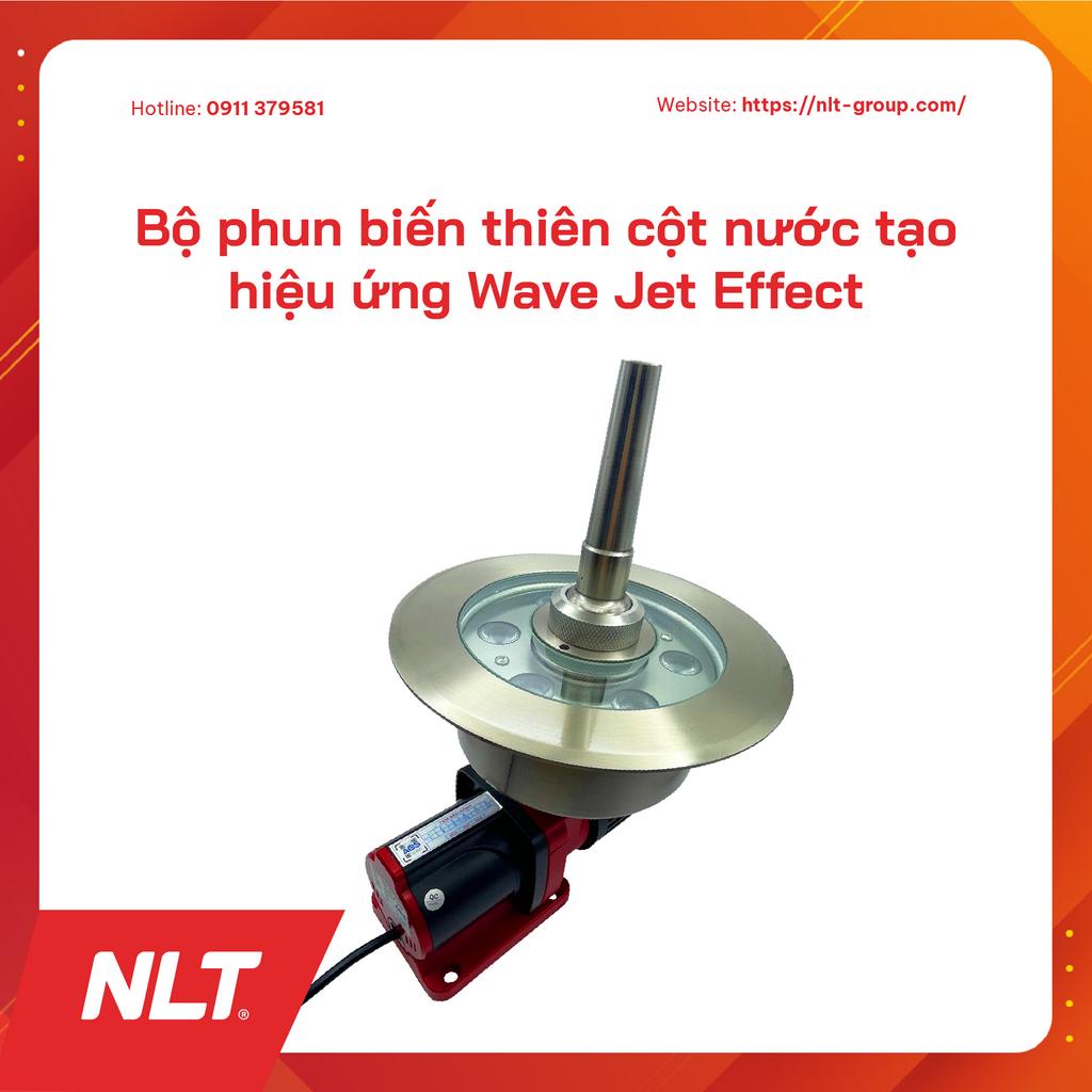 Bộ phun biến thiên cột nước tạo hiệu ứng Wave Jet Effect