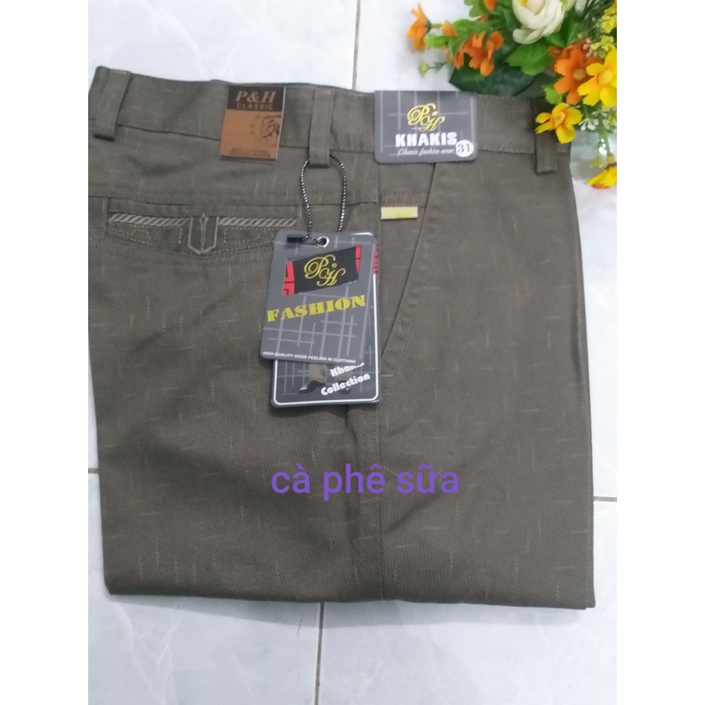 QUẦN KAKI TRUNG NIÊN THANH LÝ(28-31)