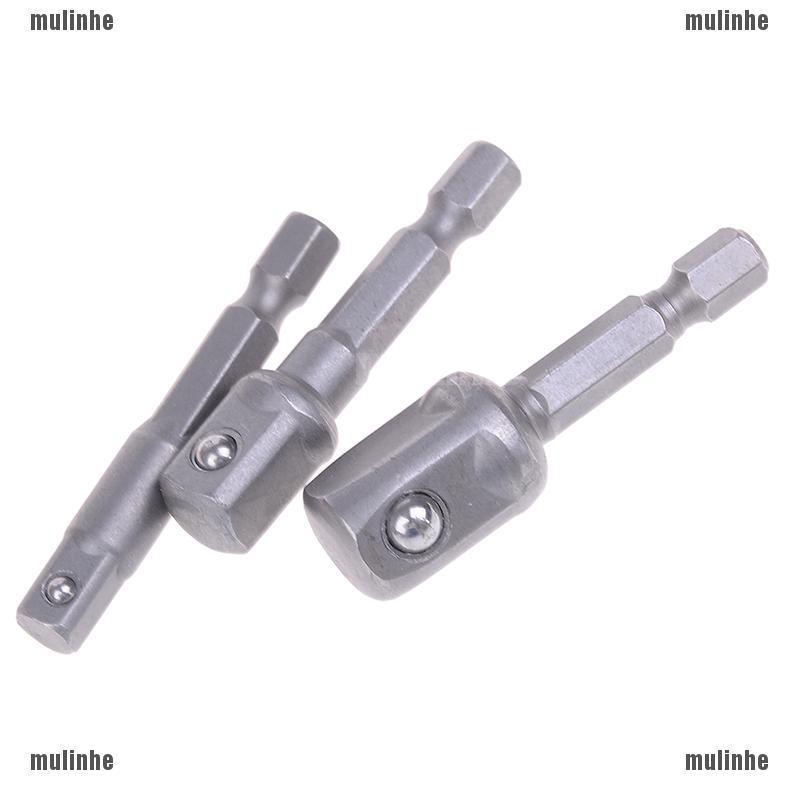 Mul❤ 1 Bộ Mũi Khoan Lục Giác 1 / 4 &quot;3 / 8&quot; 1 / 2 &quot;