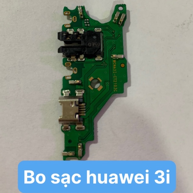 Cụm đuôi sạc, bo sạc, chân sạc, micro Huawei P Smart+, Huawei Nova 3i, INE-LX2 zin hãng