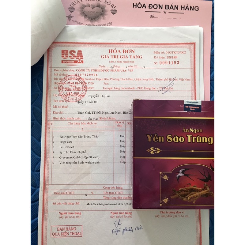 Ăn ngon Yến sào trùng thảo ( hộp 20 ống) | Thế Giới Skin Care