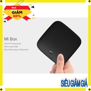 { GIÁ GỐC } Android Tivi Box Xiaomi Mibox 4K Bản Quốc Tế Tiếng Việt tìm kiếm giọng nói - Hàng Chính Hãng
