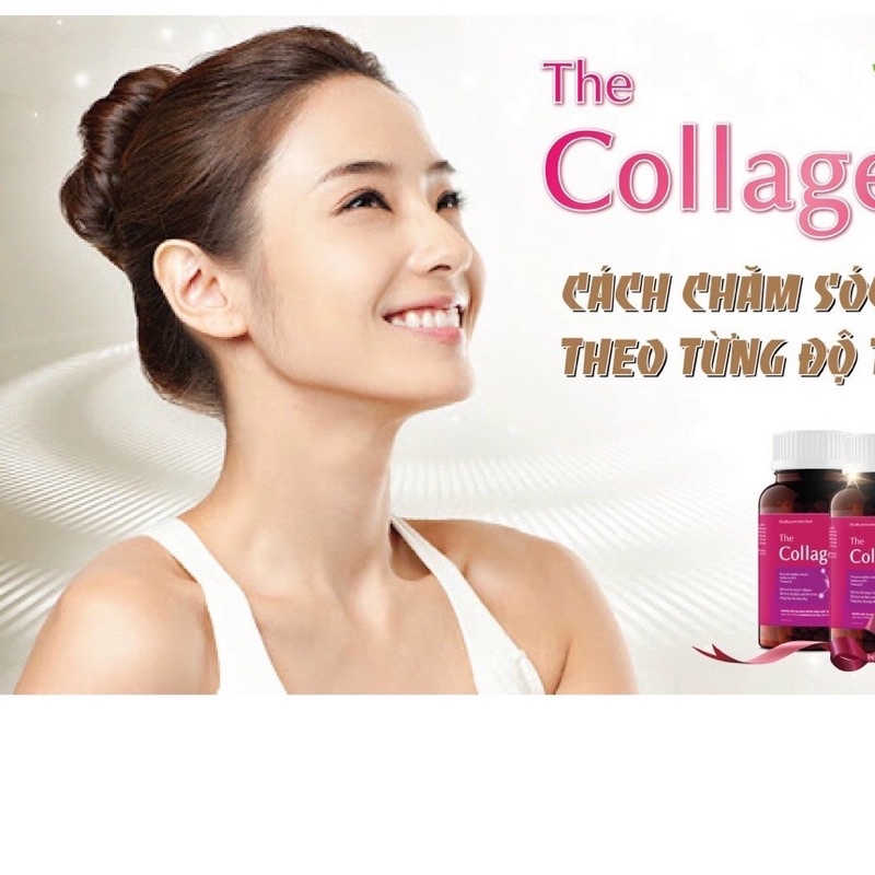 Viên uống đẹp da The collagen, l-cystine, cao sâm tố nữ tăng cường nội tiết tố nữ, giảm nám sạm da - 30 viên