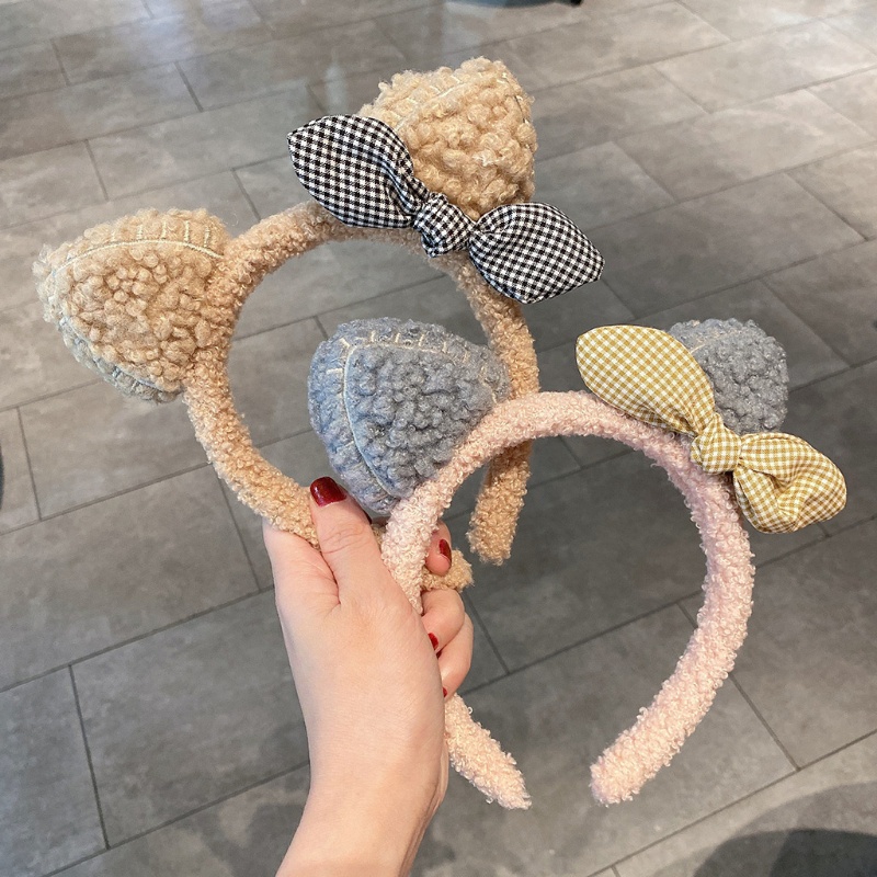 Băng Đô Tai Mèo Lông Xù Đáng Yêu Dành Cho Bé Chụp Ảnh