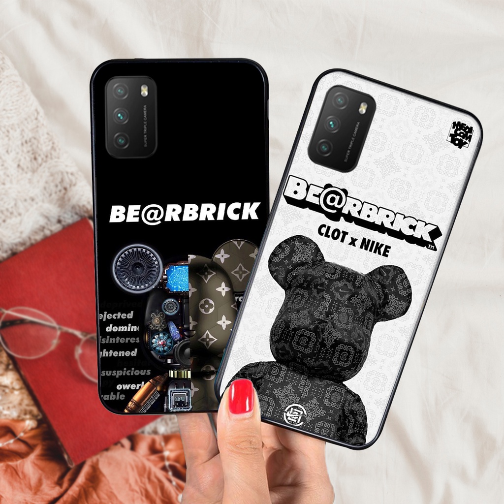Ốp lưng điện thoại Xiaomi Redmi 9T - Xiaomi Poco M3 - Xiaomi Poco X3 NFC - bearbrick cực đáng yêu-giá cực sốc