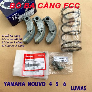 Bố ba càng và lò xo nồi độ cho Yamaha Nouvo 4 , 5 , 6 Luvias